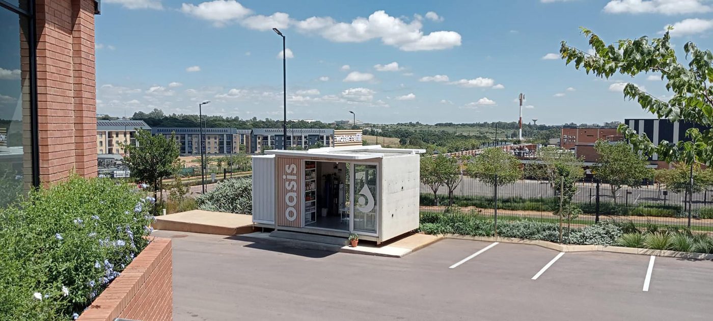 Oasis Water POD exterior