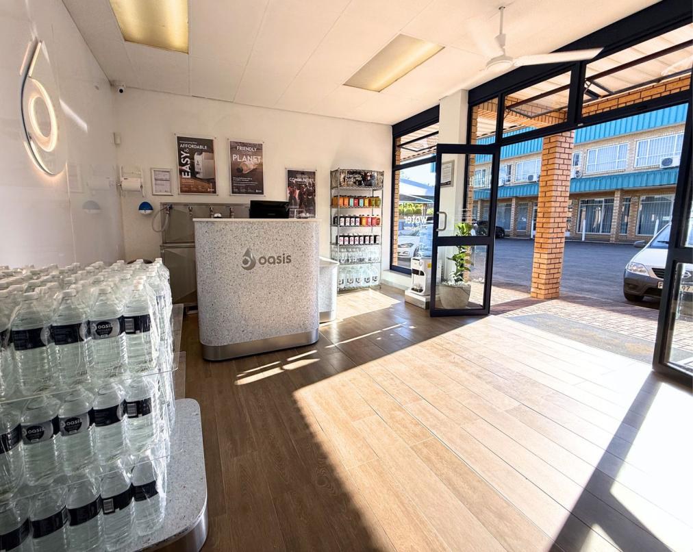 Revamped Oasis store interior